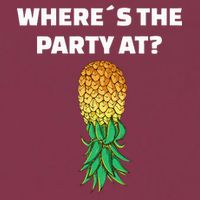 Upside Down Pineapple Where´S The Party At 16oz Travel Tumbler