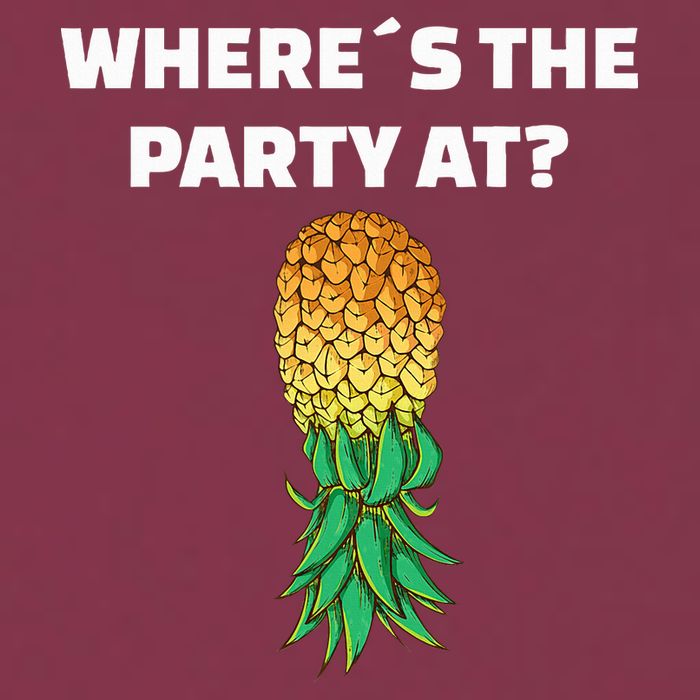Upside Down Pineapple Where´S The Party At 16oz Travel Tumbler