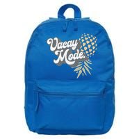Upside Down Pineapple Vacay Mode Vacation Funny Swinger Gift 16 in Basic Backpack