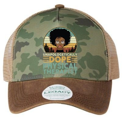 Unapologetically Dope Physical Therapist Black Nurse Mom Great Gift Legacy Tie Dye Trucker Hat