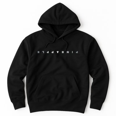 Upside Down Pineapple Swinger Clothing Subtle Text Women Hoodie