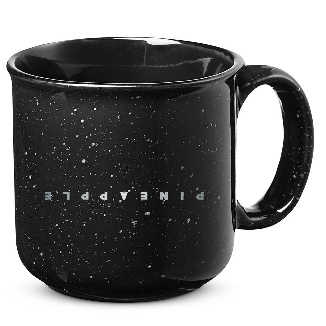 Upside Down Pineapple Swinger Clothing Subtle Text Women 15oz Campfire Ceramic Mug