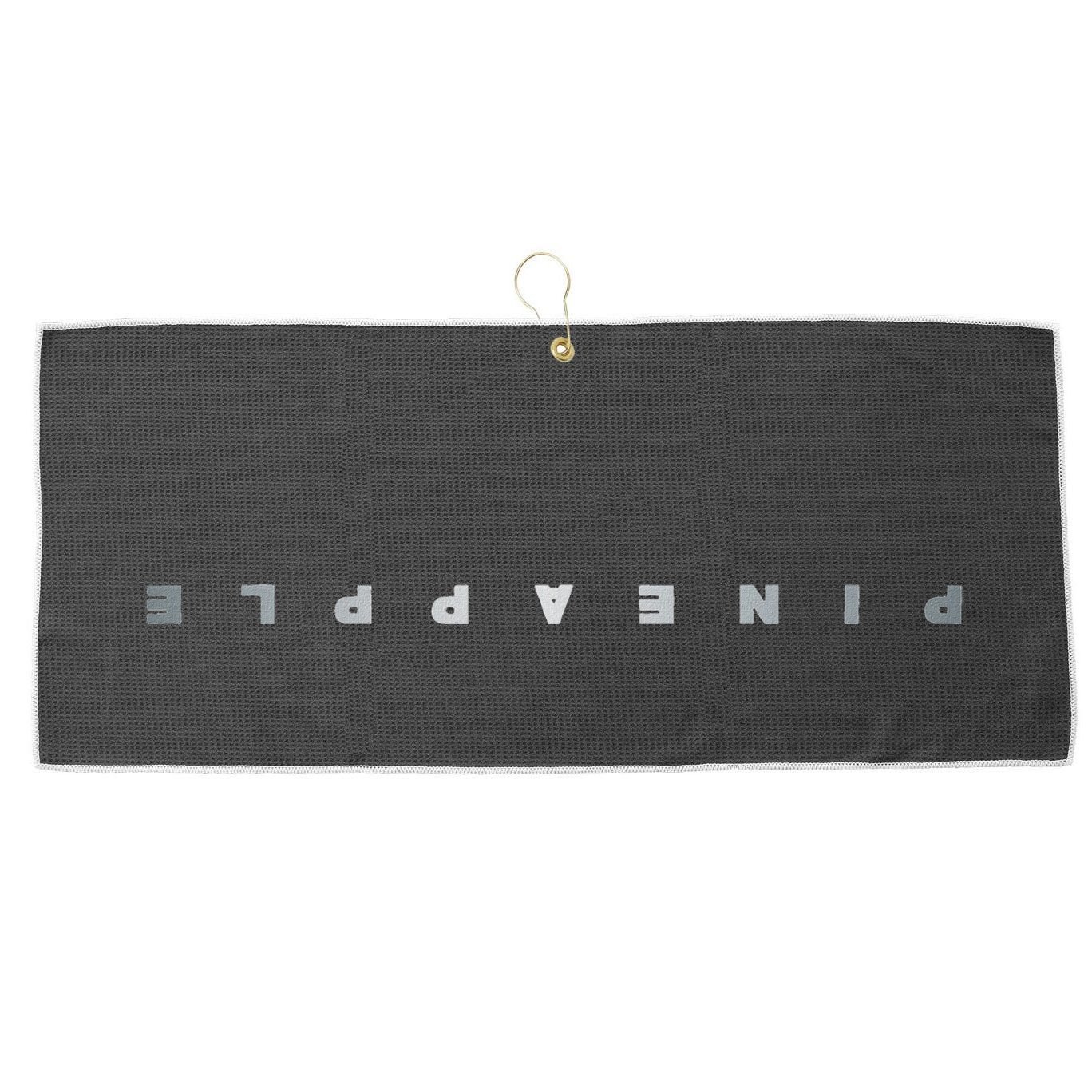 Upside Down Pineapple Swinger Clothing Subtle Text Women Large Microfiber Waffle Golf Towel