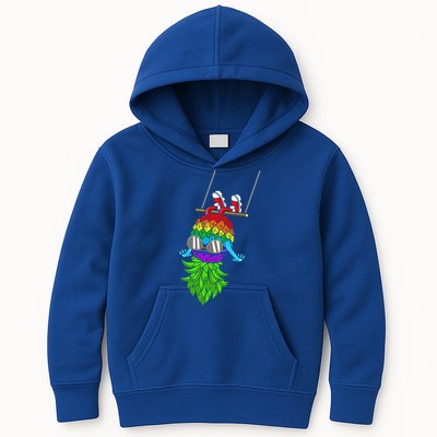 Upside Down Pineapple Swingers Swinging Lgbtq Adult Humor Gift Kids Hoodie