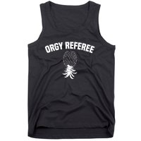 Upside Down Pineapple Group Sex Orgy Referee Swingers Tank Top