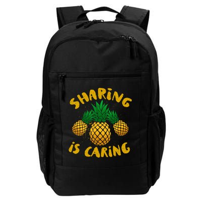 Upside Down Pineapple Cute Gift Sharing Swinger Gift Backpack