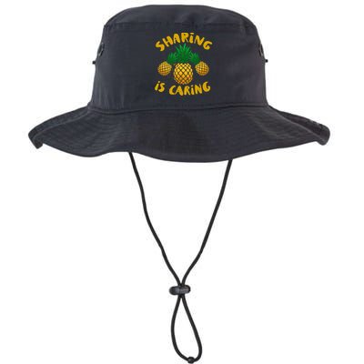 Upside Down Pineapple Cute Gift Sharing Swinger Gift Bucket Hat