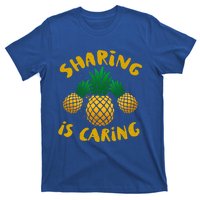 Upside Down Pineapple Cute Gift Sharing Swinger Gift T-Shirt