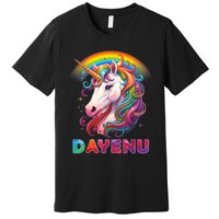 Unicorn Dayenu Passover Matzah Four Cups Premium T-Shirt