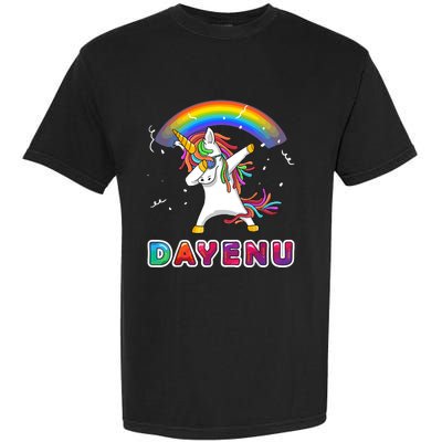 Unicorn Dayenu Passover For Boy Girl Garment-Dyed Heavyweight T-Shirt