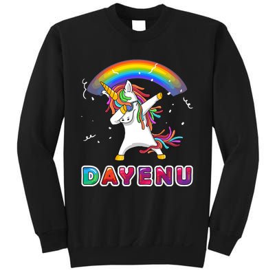 Unicorn Dayenu Passover For Boy Girl Sweatshirt