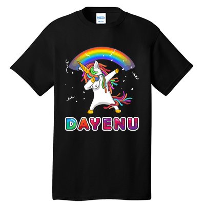 Unicorn Dayenu Passover For Boy Girl Tall T-Shirt