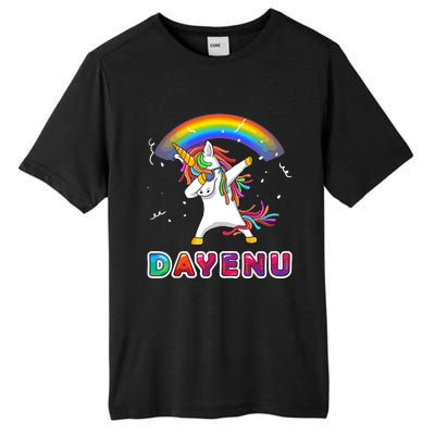 Unicorn Dayenu Passover For Boy Girl Tall Fusion ChromaSoft Performance T-Shirt