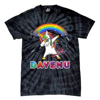 Unicorn Dayenu Passover For Boy Girl Tie-Dye T-Shirt