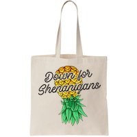 Upside Down Pineapple Down For Shenanigans Funny Swinger Bag
