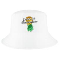 Upside Down Pineapple Down For Shenanigans Funny Swinger Cool Comfort Performance Bucket Hat