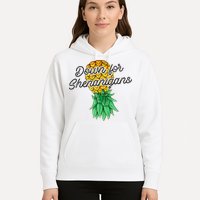 Upside Down Pineapple Down For Shenanigans Funny Swinger Hoodie