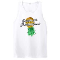 Upside Down Pineapple Down For Shenanigans Funny Swinger PosiCharge Competitor Tank