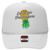 Upside Down Pineapple Down For Shenanigans Funny Swinger Hat