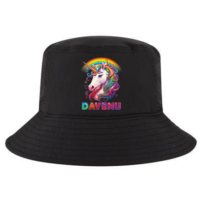 Unicorn Dayenu Passover Matzah Four Cups Cool Comfort Performance Bucket Hat