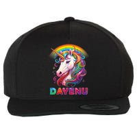 Unicorn Dayenu Passover Matzah Four Cups Wool Snapback Cap