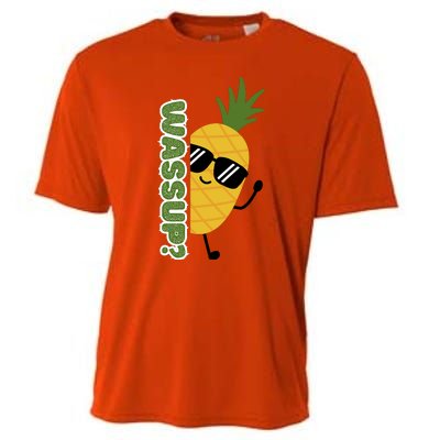 Upside Down Pineapple Cooling Performance Crew T-Shirt