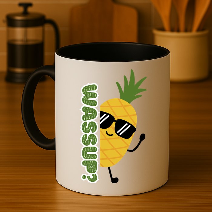 Upside Down Pineapple Mug
