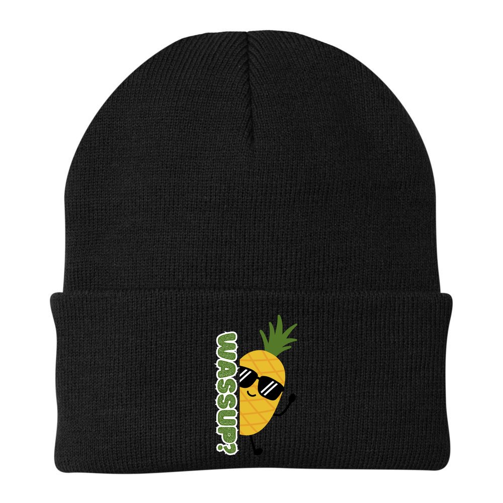 Upside Down Pineapple Beanie