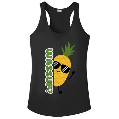Upside Down Pineapple Ladies PosiCharge Competitor Racerback Tank