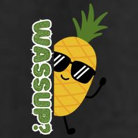 Upside Down Pineapple Golf Towel