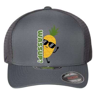 Upside Down Pineapple Flexfit Unipanel Trucker Cap