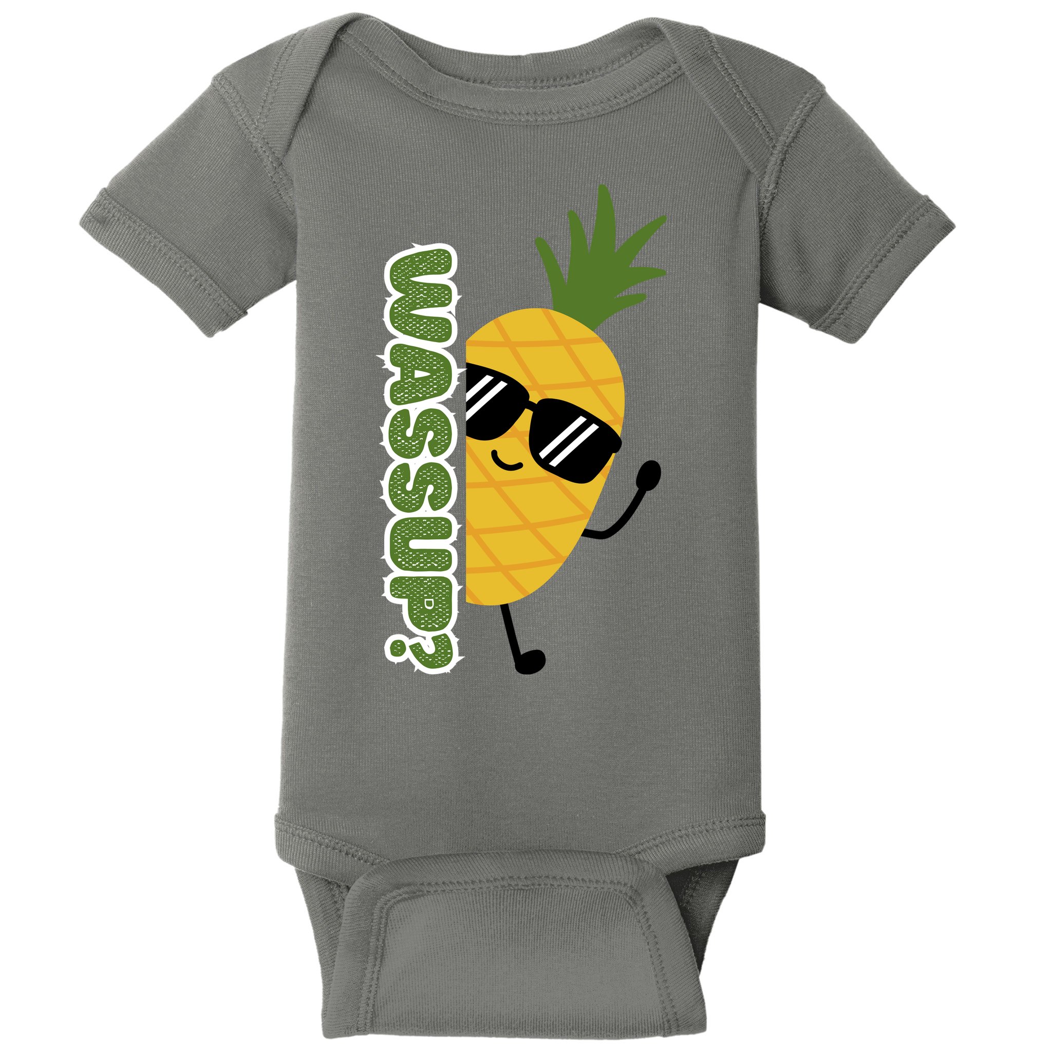 Upside Down Pineapple Baby Bodysuit