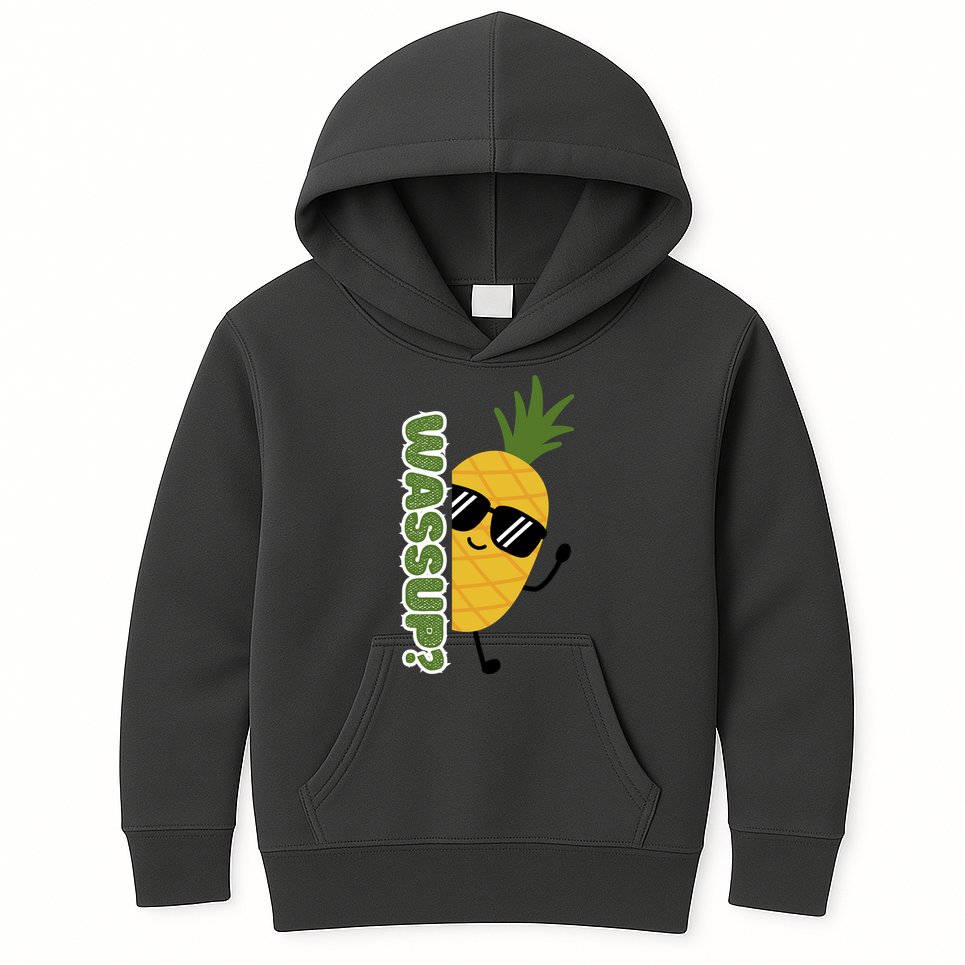 Upside Down Pineapple Kids Hoodie