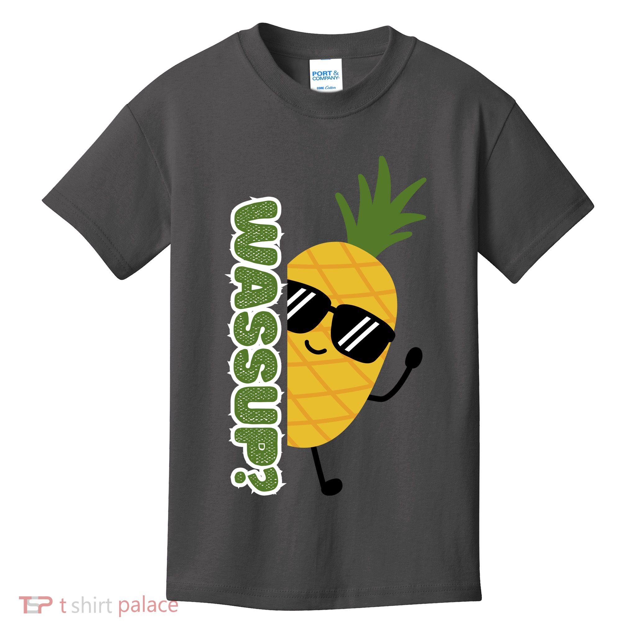 Upside Down Pineapple Kids T-Shirt