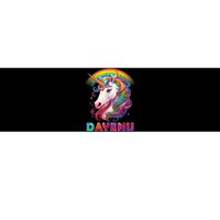 Unicorn Dayenu Passover Matzah Four Cups Bumper Sticker