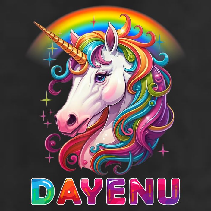 Unicorn Dayenu Passover Matzah Four Cups 25L Jumbo Tote