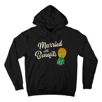 Upside Down Pineapple Married With Benefits Subtle Swinger Hoodie