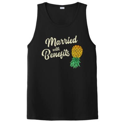 Upside Down Pineapple Married With Benefits Subtle Swinger PosiCharge Competitor Tank