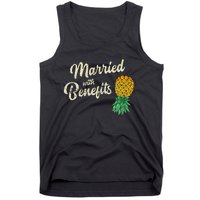 Upside Down Pineapple Married With Benefits Subtle Swinger Tank Top