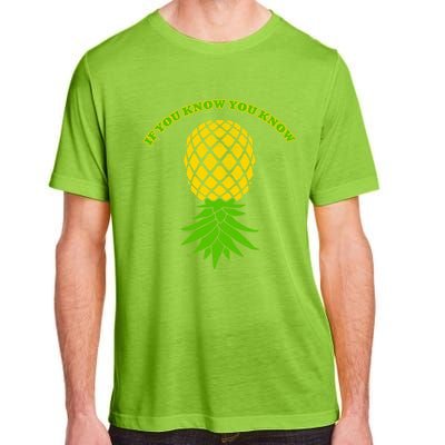 Upside Down Pineapple Gift Sharing Swinger Great Gift Adult ChromaSoft Performance T-Shirt