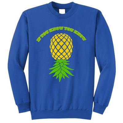 Upside Down Pineapple Gift Sharing Swinger Great Gift Sweatshirt