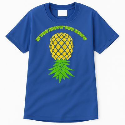 Upside Down Pineapple Gift Sharing Swinger Great Gift Tall T-Shirt