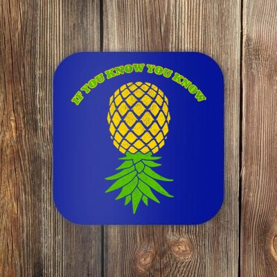 Upside Down Pineapple Gift Sharing Swinger Great Gift Coaster