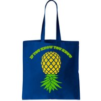 Upside Down Pineapple Gift Sharing Swinger Great Gift Tote Bag