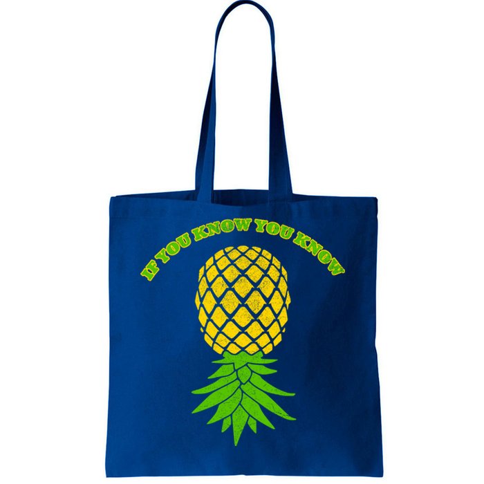 Upside Down Pineapple Gift Sharing Swinger Great Gift Tote Bag