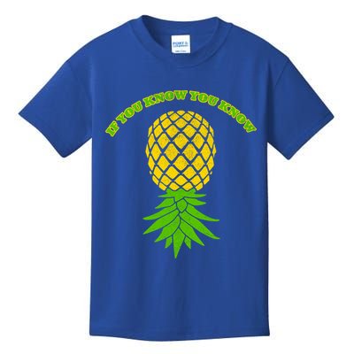 Upside Down Pineapple Gift Sharing Swinger Great Gift Kids T-Shirt