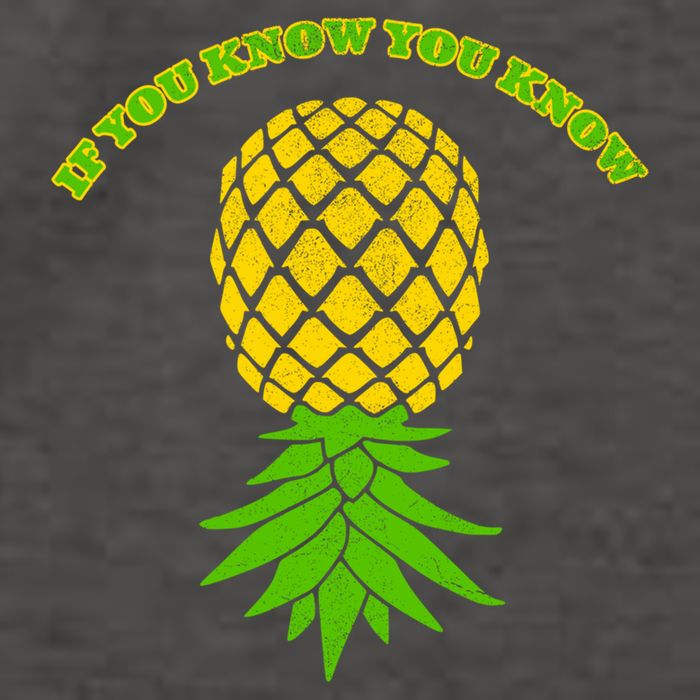 Upside Down Pineapple Gift Sharing Swinger Great Gift Vector Backpack