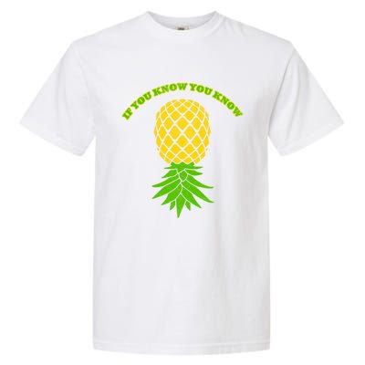 Upside Down Pineapple Gift Sharing Swinger Great Gift Garment-Dyed Heavyweight T-Shirt