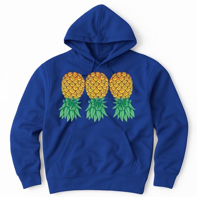 Upside Down Pineapples Gift Polyamory And Polyamorous Cute Gift Hoodie