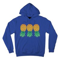 Upside Down Pineapples Gift Polyamory And Polyamorous Cute Gift Hoodie